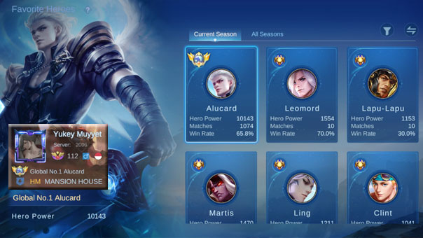 Best Alucard player of Mobile Legends