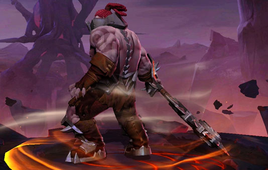 Orc with giant axe in MLBB