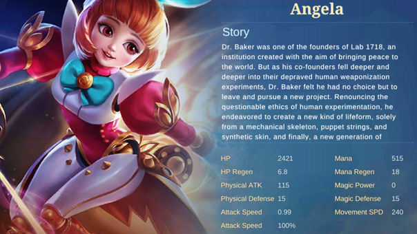 Angela Story - Mobile Legends