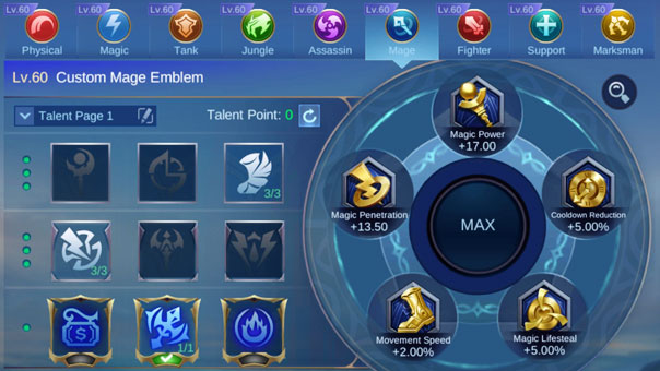 Mage emblem details