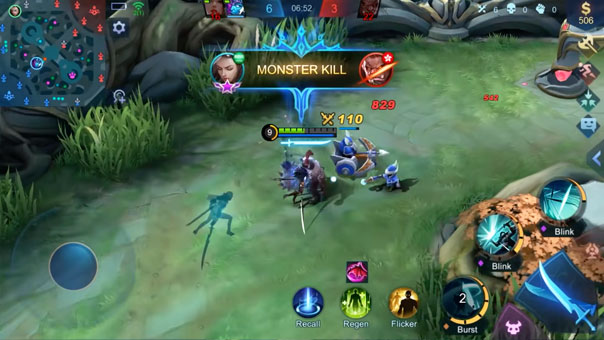 Monster kill by the shadow ranger