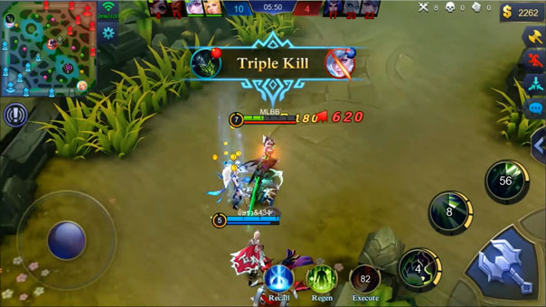 Triple kill by Argus