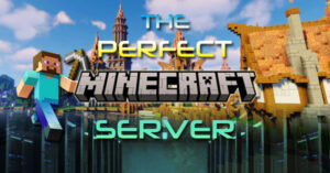 A minecraft village and server